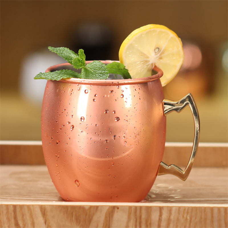 6Pcs 60ml Mule Copper Mugs Cup - Mule Copper Mug ulasan dan harga