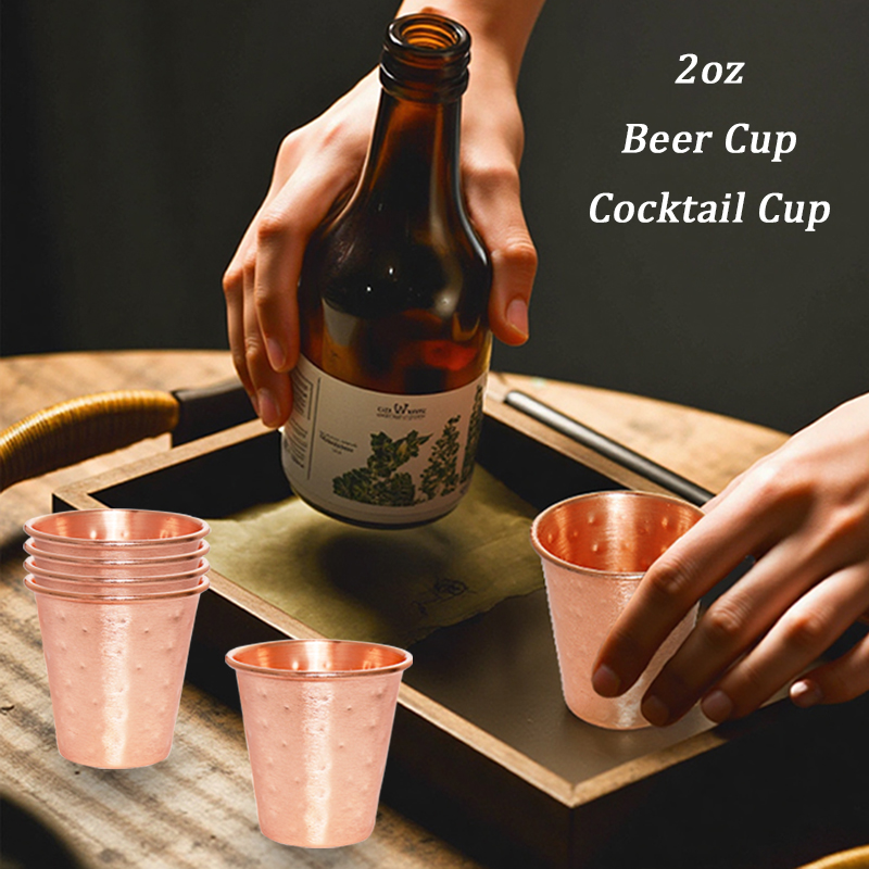 Set of 4/6 Copper Plating Beer - Mule Copper Mug ulasan dan harga