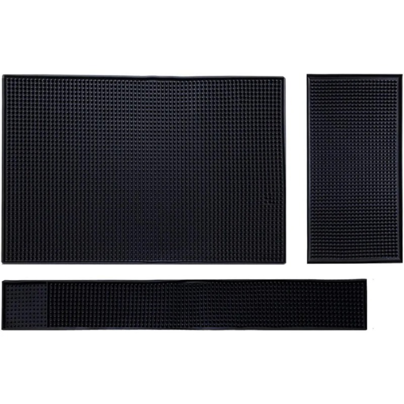 Bar Mat Rubber Dish Drying Mat - Home Bar Setup ulasan dan harga
